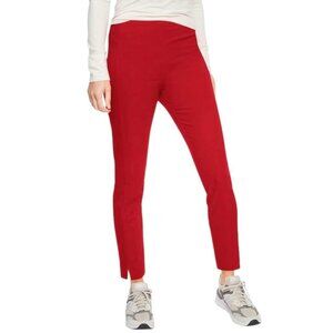Athleta‎ Wander Slim Pant High Rise 0P Petite Red NWOT